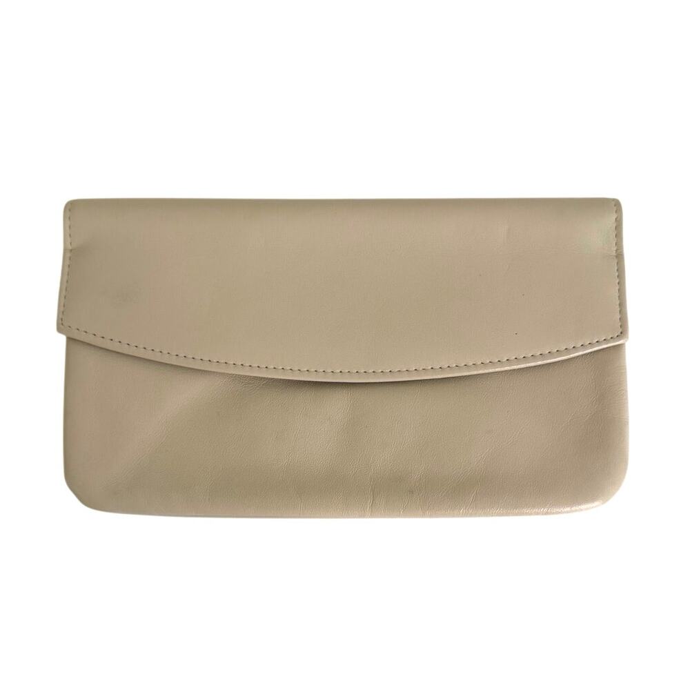 Vintage Ivory St. Thomas Cowhide wallet purse multi-functional